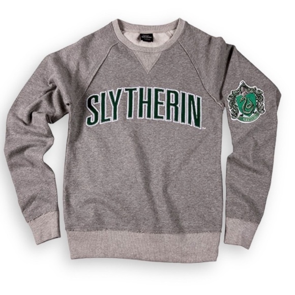SLYTHERIN Harry Potter Universal Studios Authentic Crewneck Cosplay Sz S Unisex - Picture 3 of 6